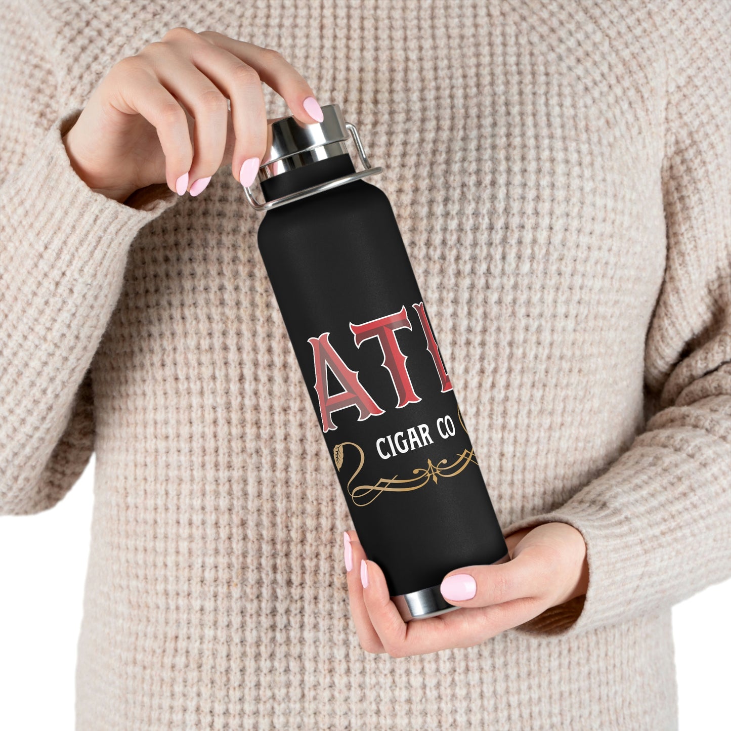 Copper Vacuum Insulated Bottle, 22oz