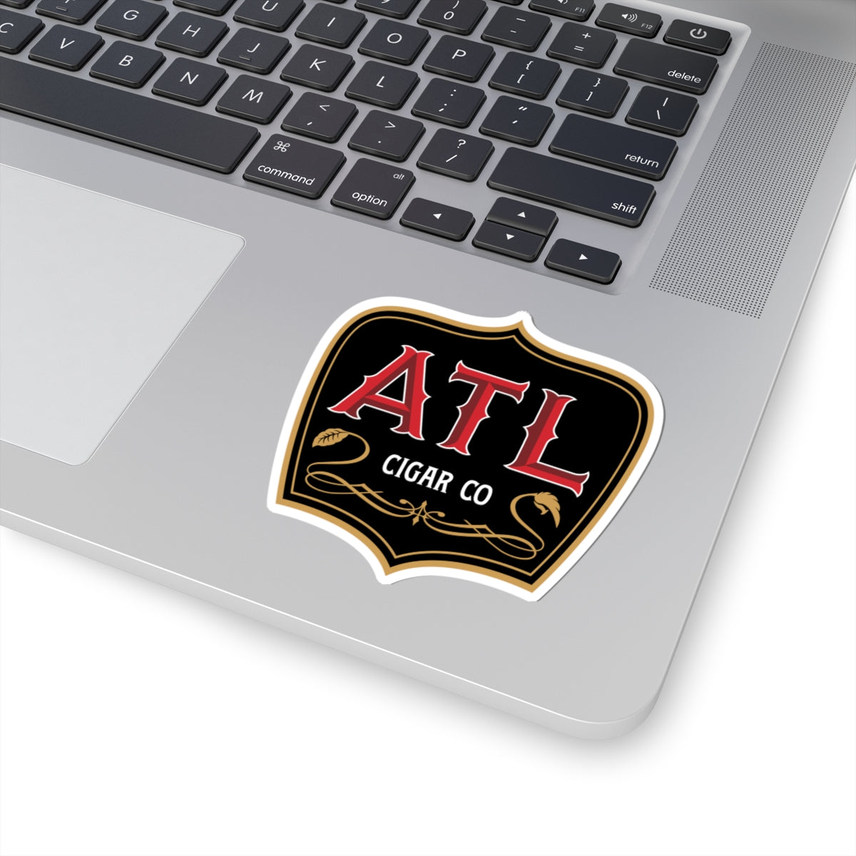 ATL Cigar Co Kiss-Cut Sticker — Vintage Black & Gold Cigar Label Decal