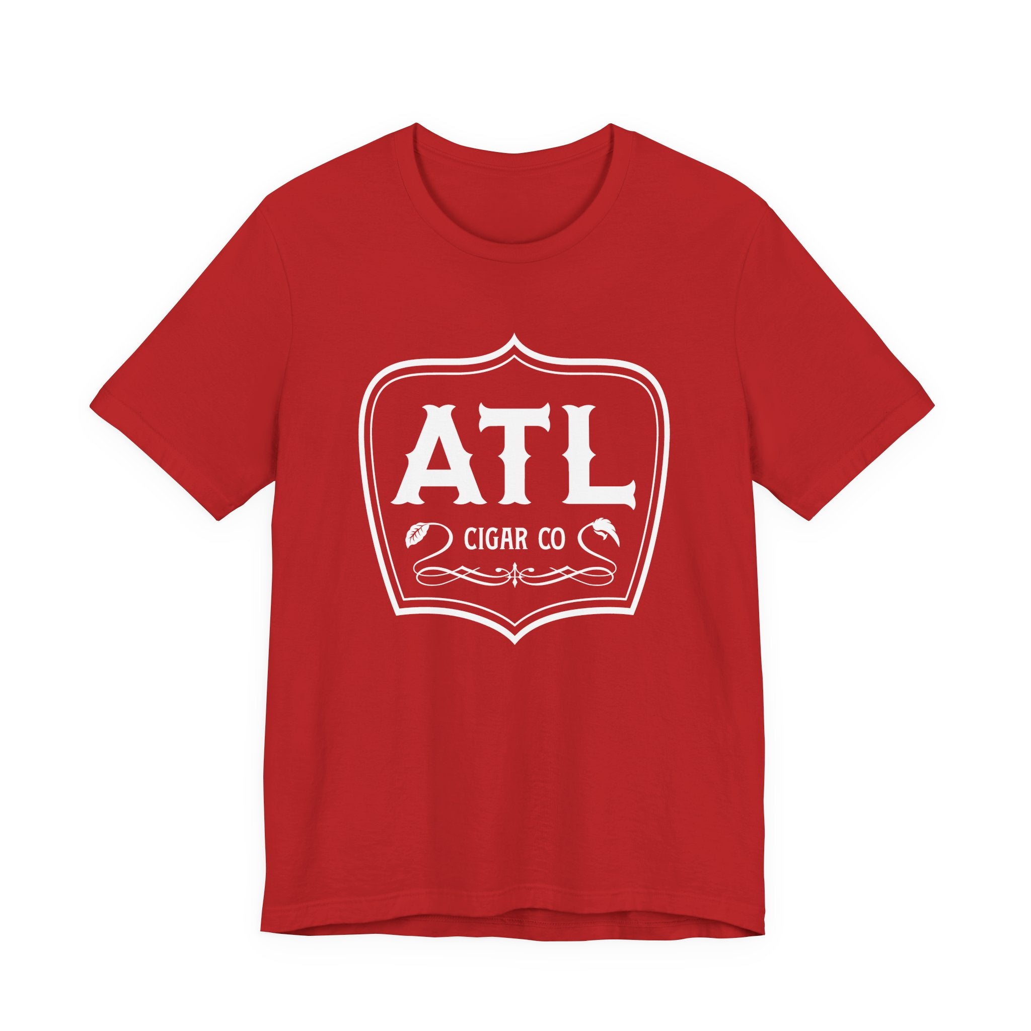 White ATL Crest on Solid Color Tee (unisex)