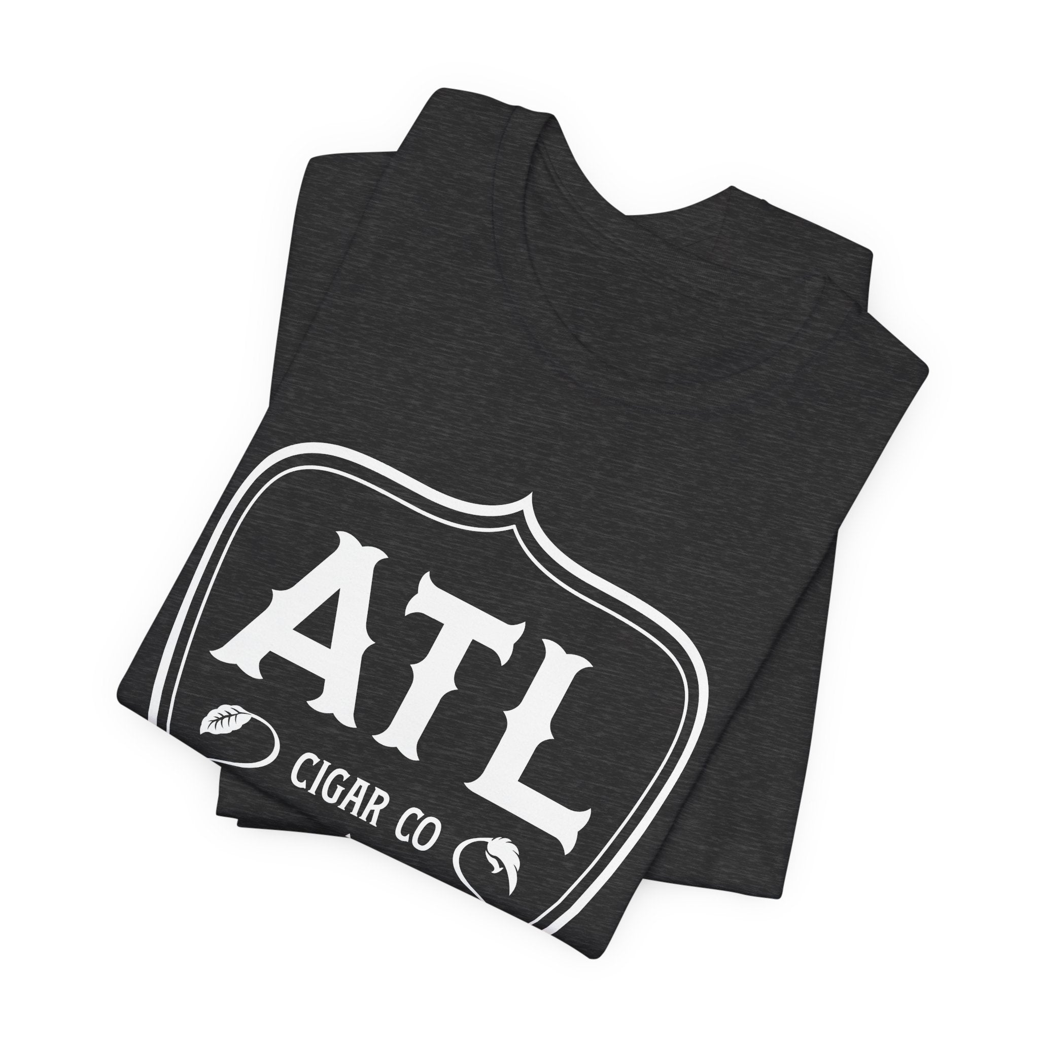White ATL Crest on Solid Color Tee (unisex)