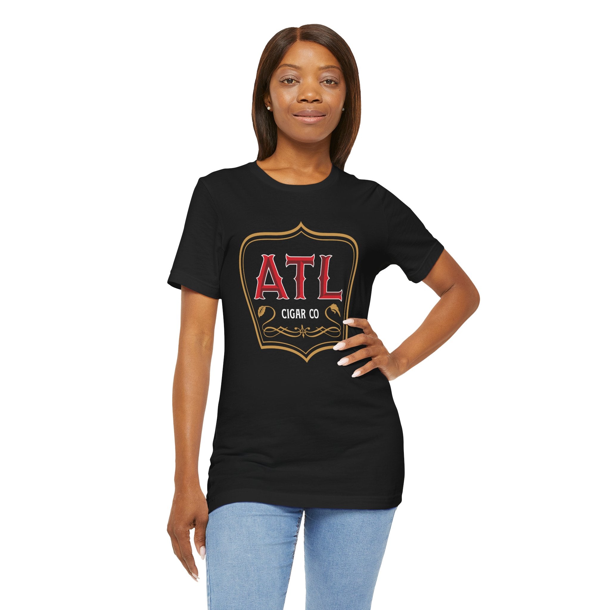 ATL Cigar Co Black Tee (unisex)