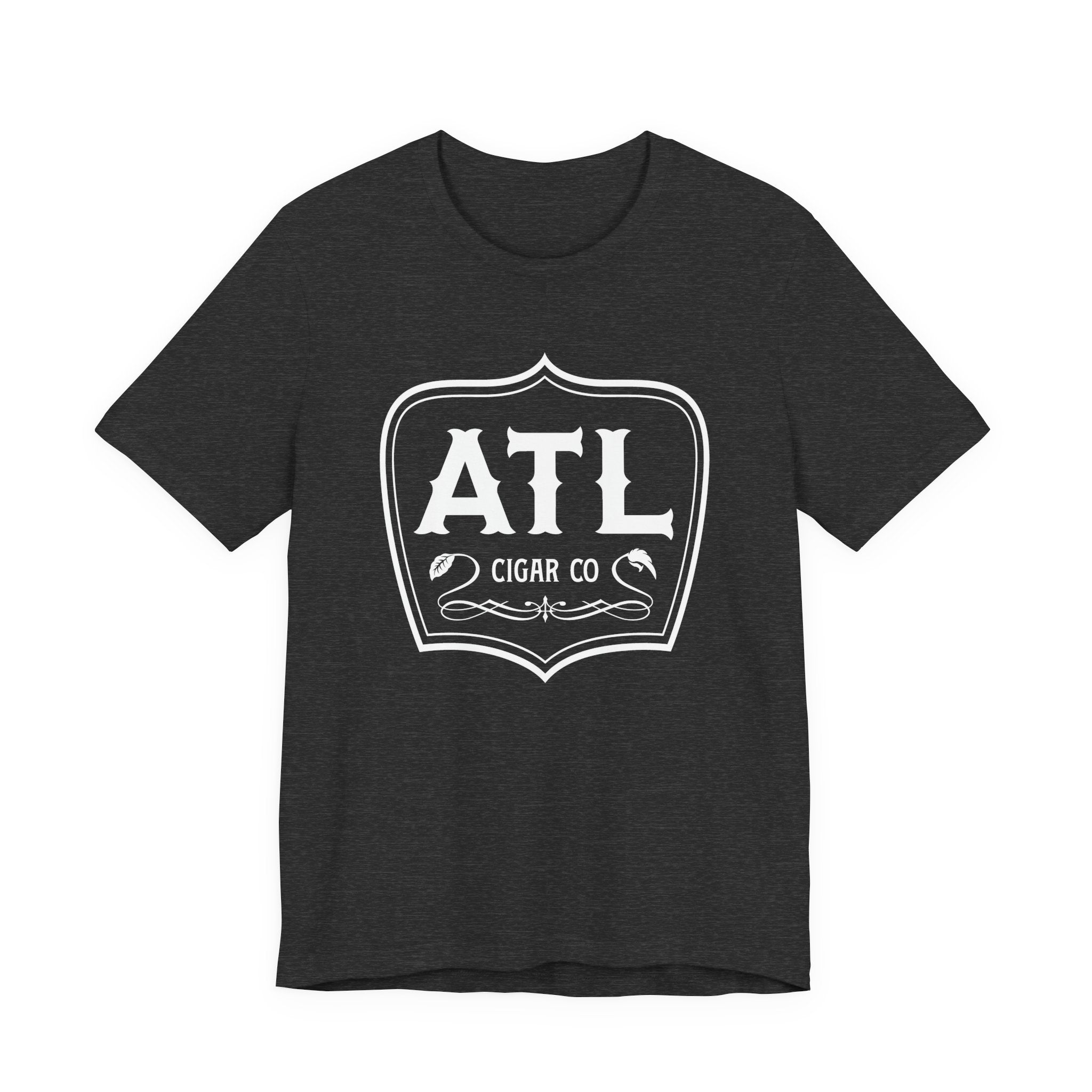 White ATL Crest on Solid Color Tee (unisex)