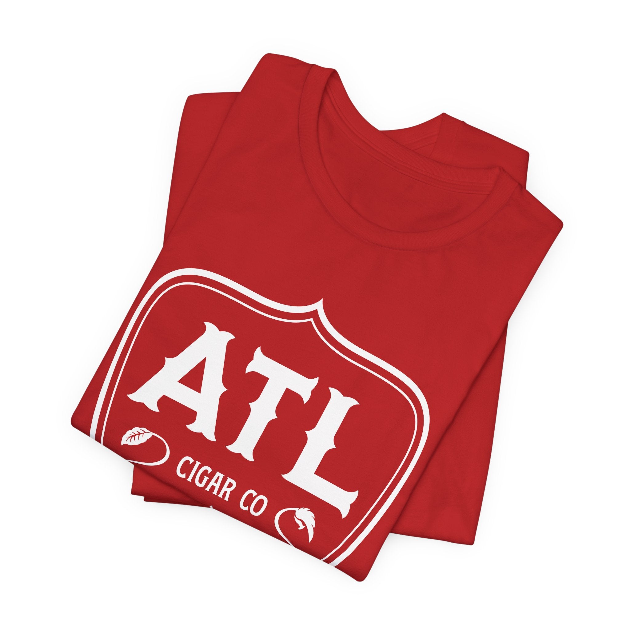 White ATL Crest on Solid Color Tee (unisex)