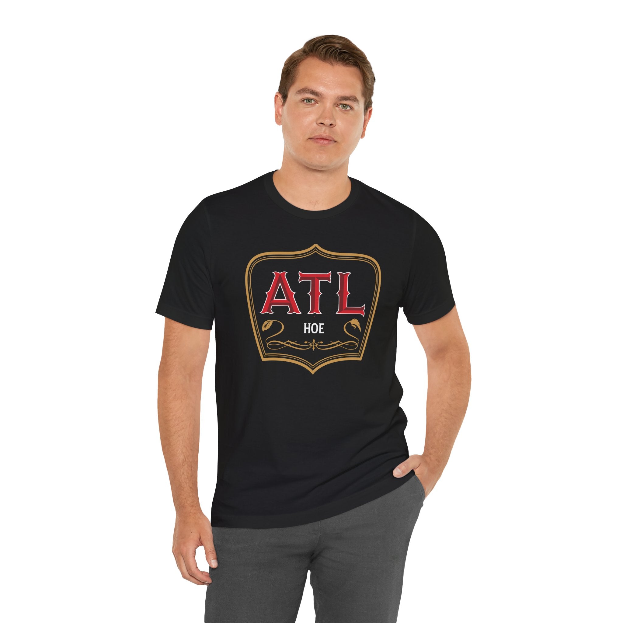 ATL HOE Black Tee (unisex)